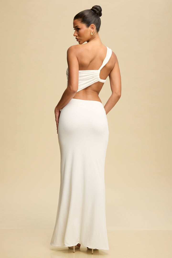 Luxe Curve One-Shoulder Maxi Dress