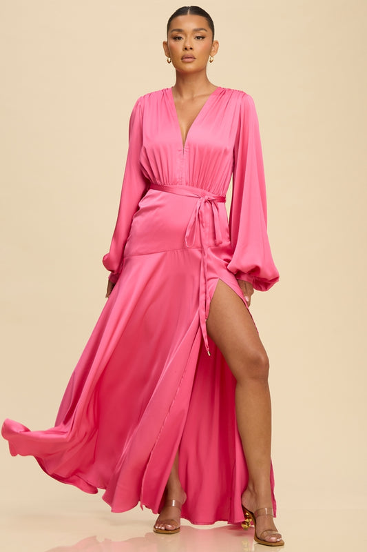 SATIN ULTRA MAXI GOWN