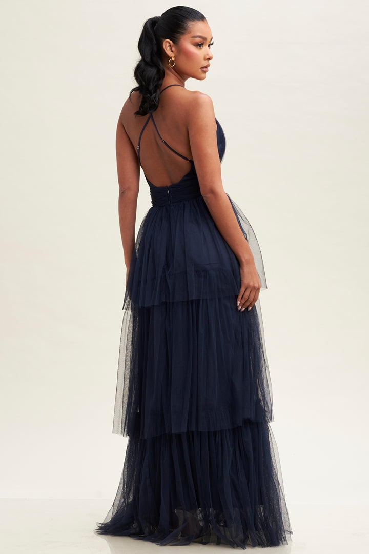Tiered Maxi Dress-MAXI DRESS