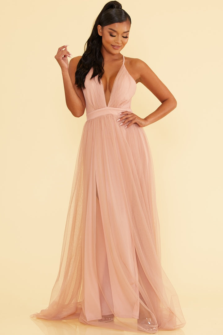 Classic Beauty Maxi Dress-MAXI DRESS
