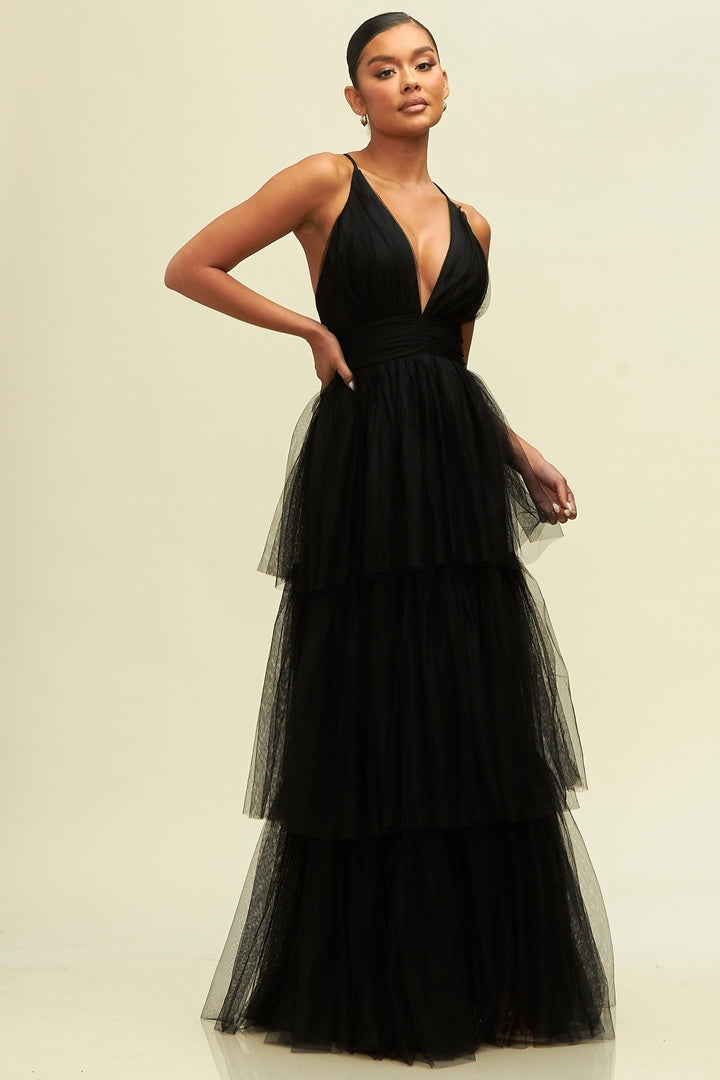 Tiered Maxi Dress