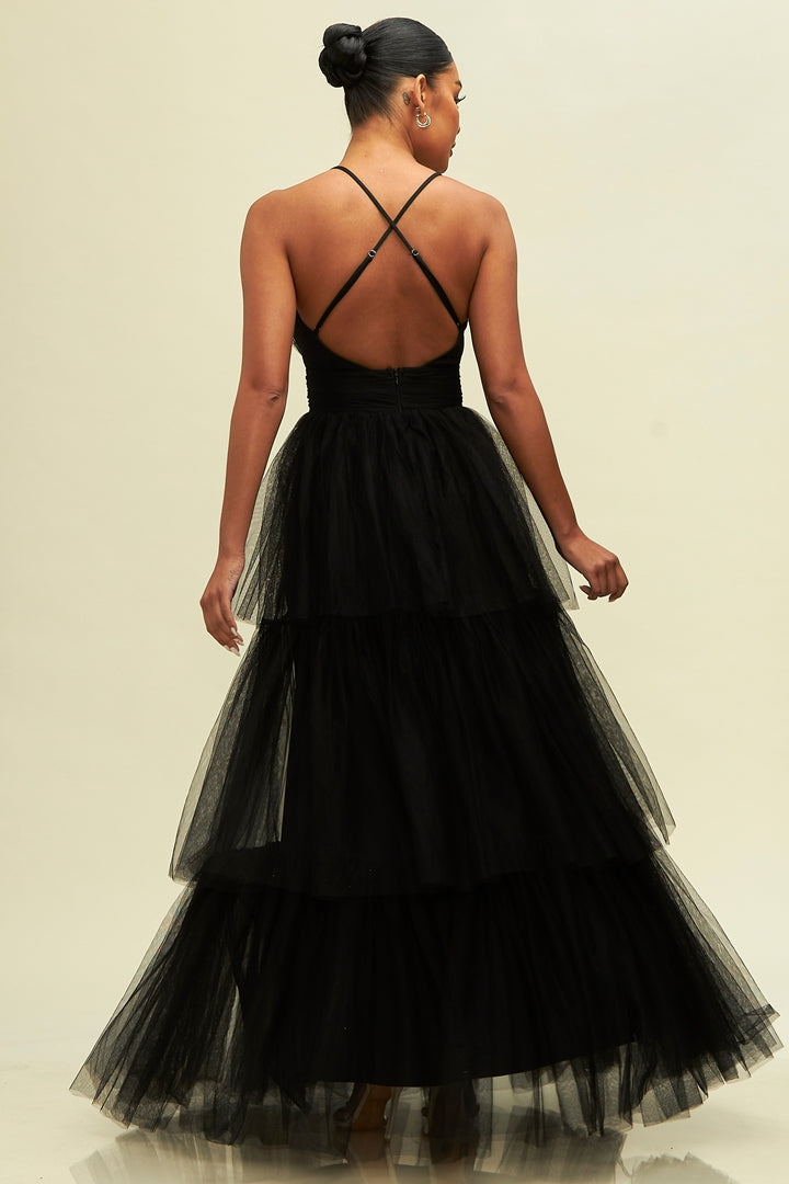 Tiered Maxi Dress