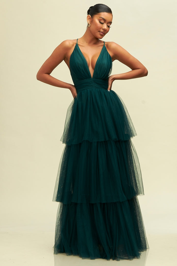 Tiered Maxi Dress