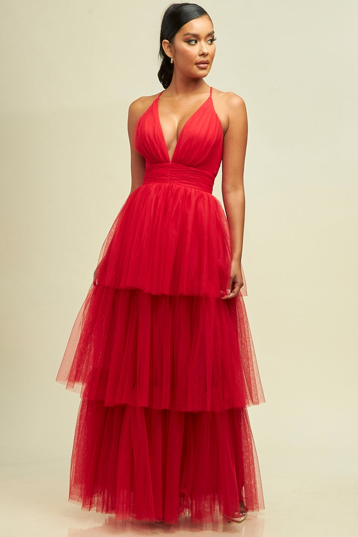 Tiered Maxi Dress