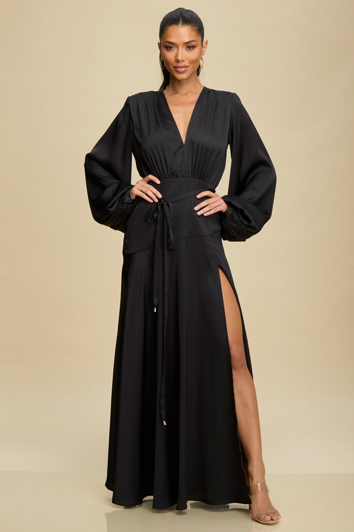 SATIN ULTRA MAXI GOWN