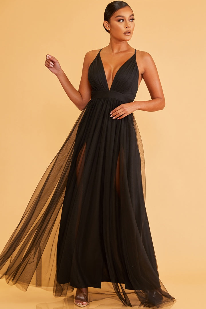 Classic Beauty Maxi Dress-MAXI DRESS